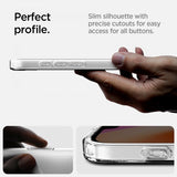 Spigen iPhone 16e/17e Skal Ultra Hybrid MagFit Clear White