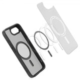 Spigen iPhone 16e/17e Skal Ultra Hybrid MagFit Frost Black