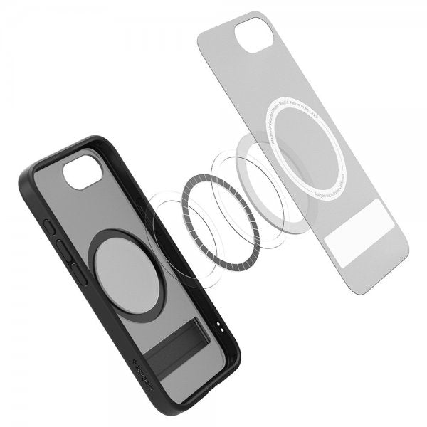 Spigen iPhone 16e/17e Skal Ultra Hybrid S MagFit Frost Black
