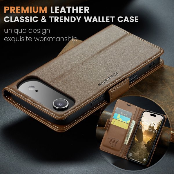 CaseMe iPhone Air Fodral 023 Series Brun