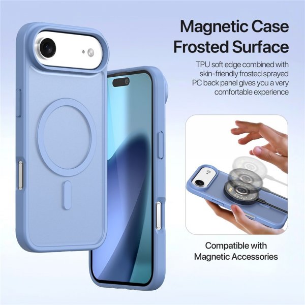 Dux Ducis iPhone Air Fodral 2-i-1 Lawa Series MagSafe Blå