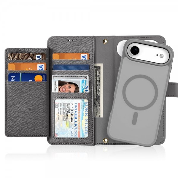 Dux Ducis iPhone Air Fodral 2-i-1 Lawa Series MagSafe Grå