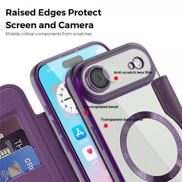 iPhone Air Fodral MagSafe Lila