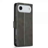 Lc.Imeeke iPhone Air Fodral med Kortfack Stativfunktion Grå