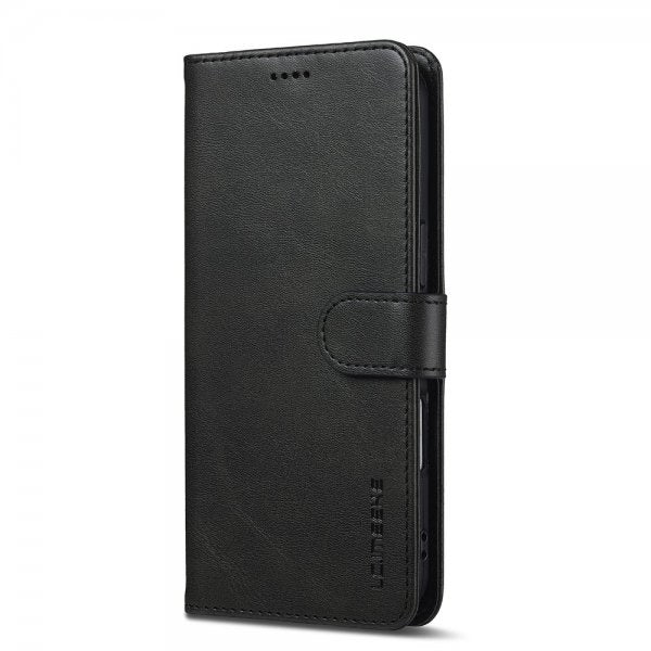 Lc.Imeeke iPhone Air Fodral med Kortfack Stativfunktion Svart