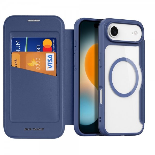Dux Ducis iPhone Air Fodral Skin X Pro Series MagSafe Blå
