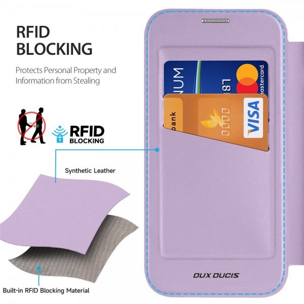 Dux Ducis iPhone Air Fodral Skin X Pro Series MagSafe Lila