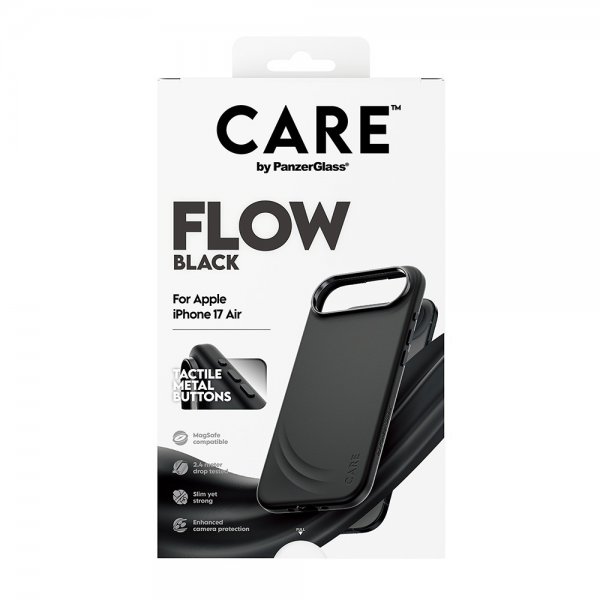 CARE by PanzerGlass iPhone Air Skal Flow MagSafe Svart