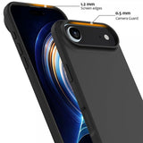 Nordic Covers iPhone Air Skal Silicone Feather Series MagSafe Raven Black