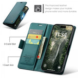 CaseMe iPhone 17 Fodral 023 Series Grön