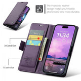 CaseMe iPhone 17 Fodral 023 Series Lila