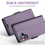 CaseMe iPhone 17 Fodral 023 Series Lila