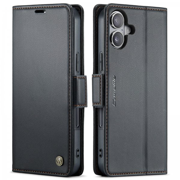 CaseMe iPhone 17 Fodral 023 Series Svart