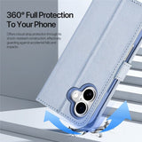 Dux Ducis iPhone 17 Fodral 2-i-1 Lawa Series MagSafe Blå