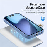 Dux Ducis iPhone 17 Fodral 2-i-1 Lawa Series MagSafe Blå