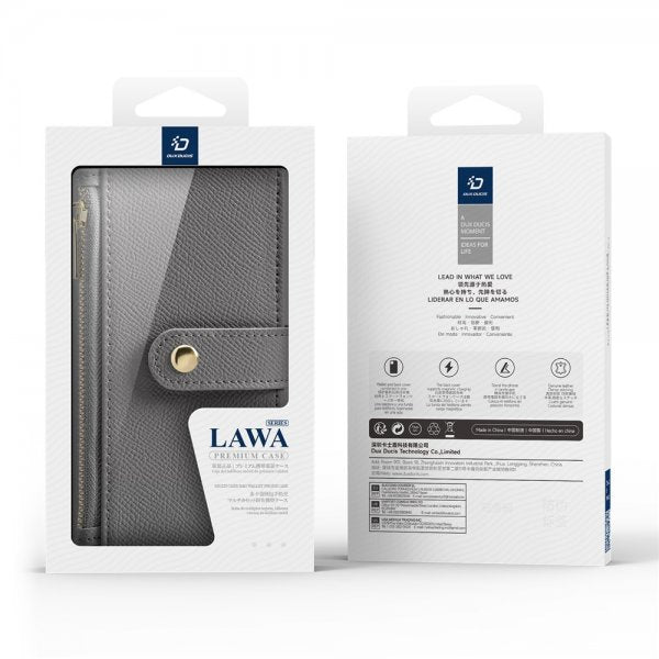 Dux Ducis iPhone 17 Fodral 2-i-1 Lawa Series MagSafe Grå