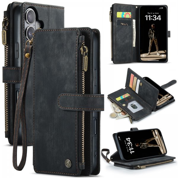 CaseMe iPhone 17 Fodral C30 Series Svart