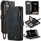CaseMe iPhone 17 Fodral C30 Series Svart