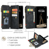 CaseMe iPhone 17 Fodral C30 Series Svart