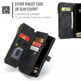 CaseMe iPhone 17 Fodral C30 Series Svart
