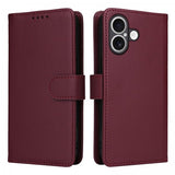 Betopnice iPhone 17 Fodral med Löstagbart Skal 005 Röd