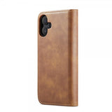 Dg.Ming iPhone 17 Fodral med Löstagbart Skal Brun