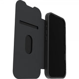 Otterbox iPhone 17 Fodral React Folio MagSafe Black Crystal