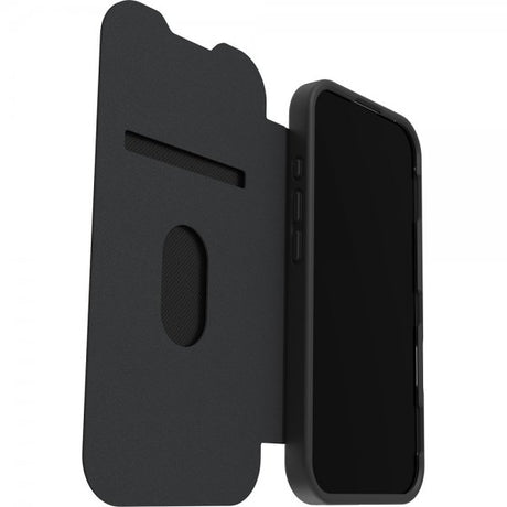 Otterbox iPhone 17 Fodral React Folio MagSafe Black Crystal