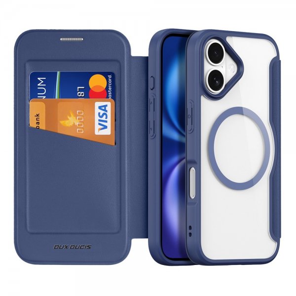 Dux Ducis iPhone 17 Fodral Skin X Pro Series MagSafe Blå