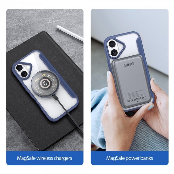 Dux Ducis iPhone 17 Fodral Skin X Pro Series MagSafe Blå