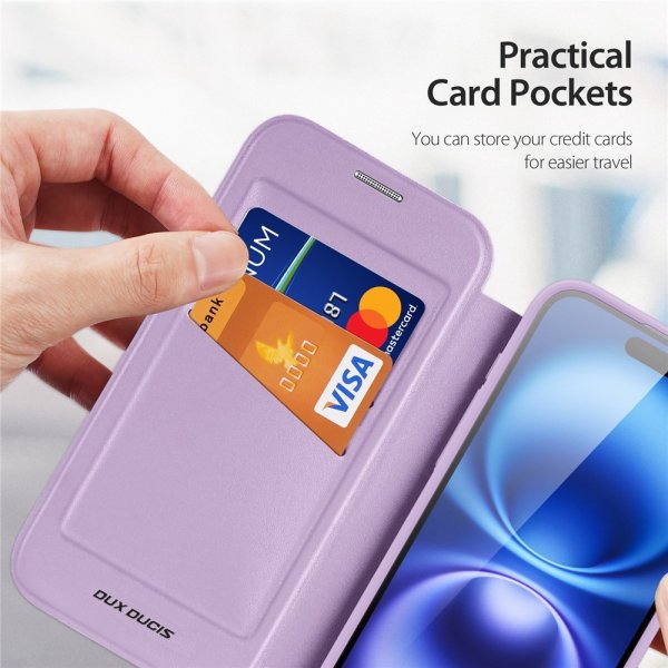 Dux Ducis iPhone 17 Fodral Skin X Pro Series MagSafe Lila