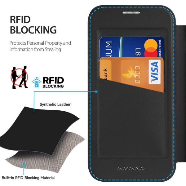 Dux Ducis iPhone 17 Fodral Skin X Pro Series MagSafe Svart
