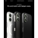 Spigen iPhone 17 Kameraskydd GLAS.tR EZ Fit Optik Pro 2-pack Grön