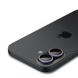 Spigen iPhone 17 Kameraskydd GLAS.tR EZ Fit Optik Pro 2-pack Lila