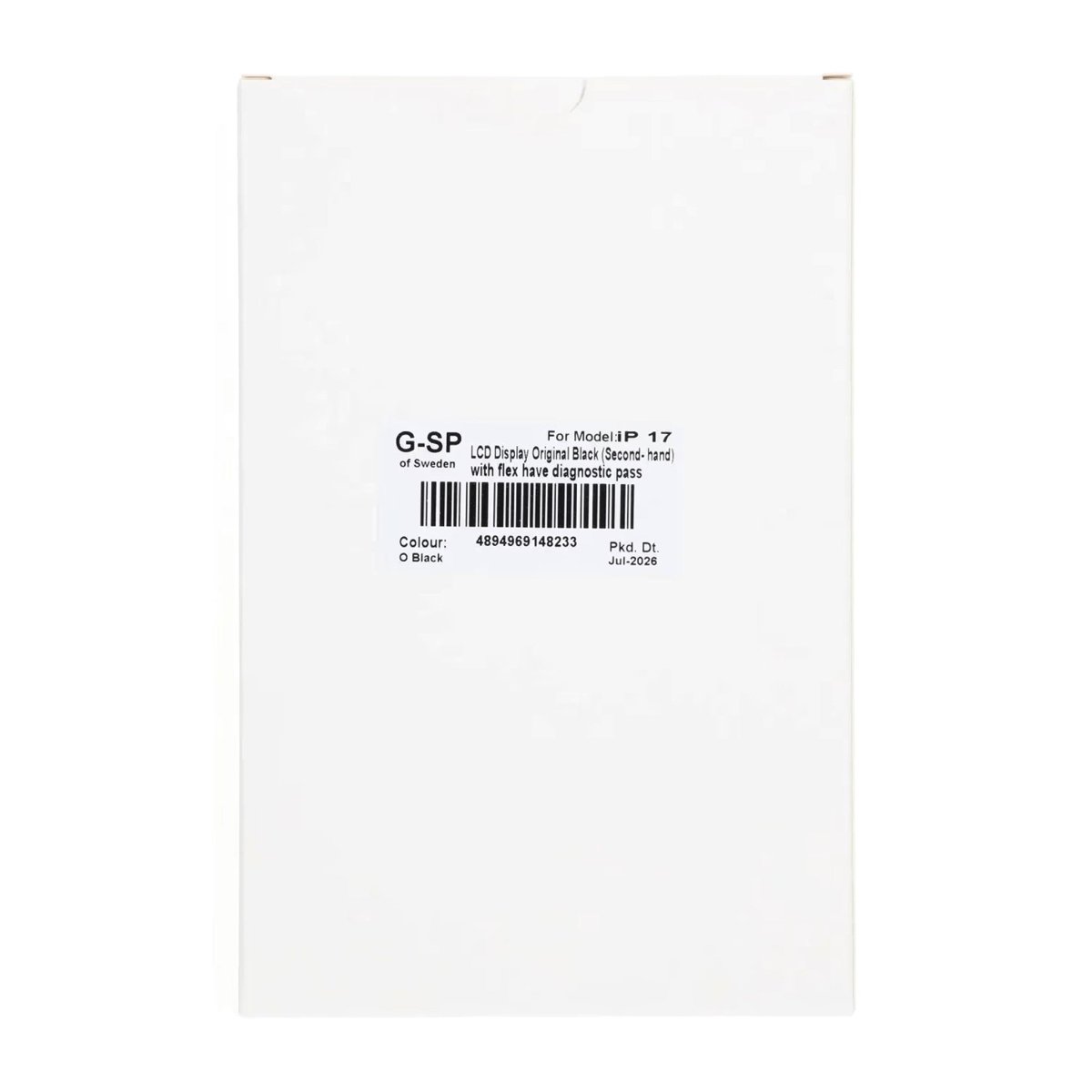 iPhone 17 OLED Skärm Original Begagnad - Diagnostik Pass
