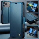 CaseMe iPhone 17 Pro Fodral 023 Series Blå