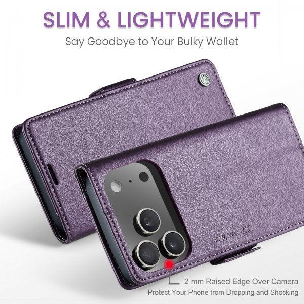 CaseMe iPhone 17 Pro Fodral 023 Series Lila