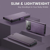 CaseMe iPhone 17 Pro Fodral 023 Series Lila