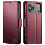 CaseMe iPhone 17 Pro Fodral 023 Series Röd