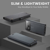 CaseMe iPhone 17 Pro Fodral 023 Series Svart