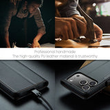 CaseMe iPhone 17 Pro Fodral 023 Series Svart