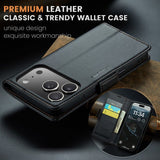 CaseMe iPhone 17 Pro Fodral 023 Series Svart