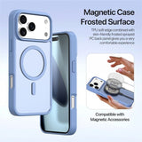 Dux Ducis iPhone 17 Pro Fodral 2-i-1 Lawa Series MagSafe Blå