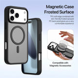 Dux Ducis iPhone 17 Pro Fodral 2-i-1 Lawa Series MagSafe Svart