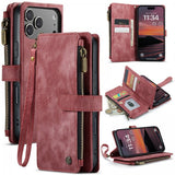 CaseMe iPhone 17 Pro Fodral C30 Series Röd