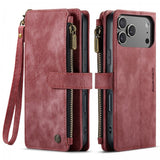 CaseMe iPhone 17 Pro Fodral C30 Series Röd