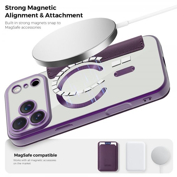 iPhone 17 Pro Fodral MagSafe Lila