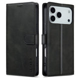 Lc.Imeeke iPhone 17 Pro Fodral med Kortfack Stativfunktion Svart