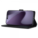 Lc.Imeeke iPhone 17 Pro Fodral med Kortfack Stativfunktion Svart