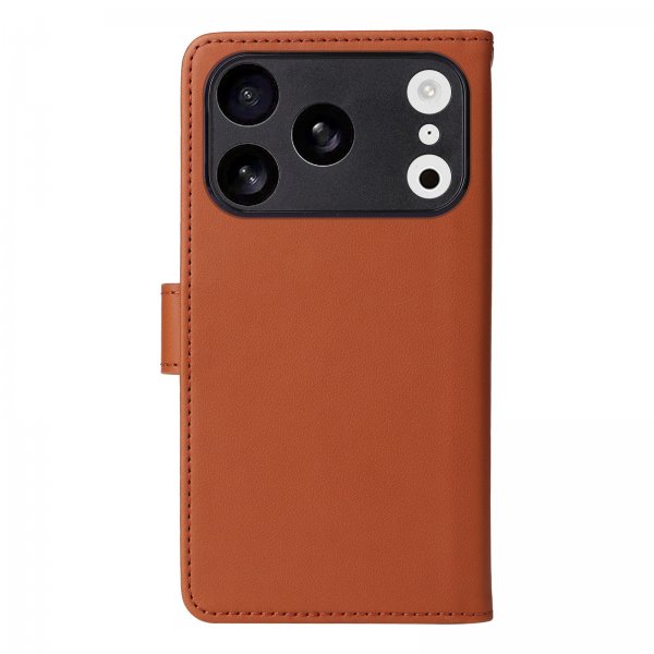 Betopnice iPhone 17 Pro Fodral med Löstagbart Skal 005 Brun